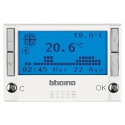 Контрол температ 4 зоны белый