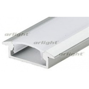 Профиль с экраном ALU-WIDE-H8-2000 ANOD+FROST