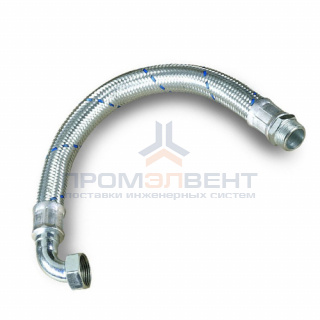 Подводка гибкая с отводом Pedrollo TFG 6 (ВР/НР) - 1" (длина 600 мм)