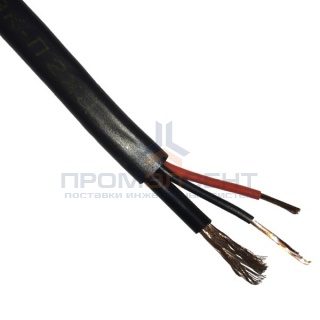 Кабель видеонаблюдения на базе РК 75-2-122 КВК-П-2x0,75М внешний [бухта 200м]