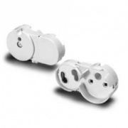 Патрон 47920 VS G13 со стартодержателем накидной для ламп T8